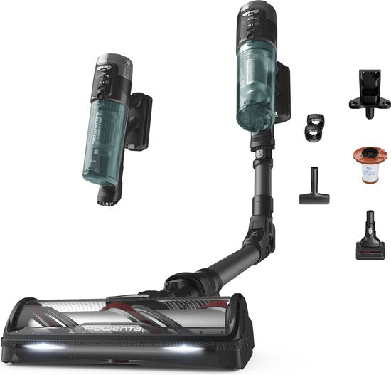 Rowenta X-Force Flex 12.60 NEO RH9L42 - Steelstofzuiger - Draadloos - Lichtgewicht - 150 Airwatt - Geschikt voor Alle Vloertypes