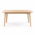 Houten tafel voor eetkamers met afmetingen van 150 x 75 x 75 cm