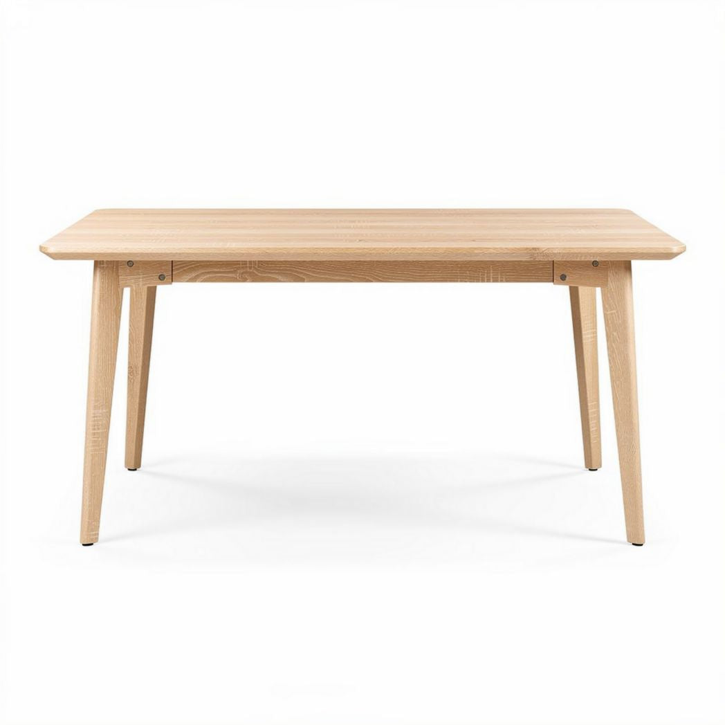 Houten tafel voor eetkamers met afmetingen van 150 x 75 x 75 cm