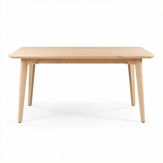 Houten tafel voor eetkamers met afmetingen van 150 x 75 x 75 cm